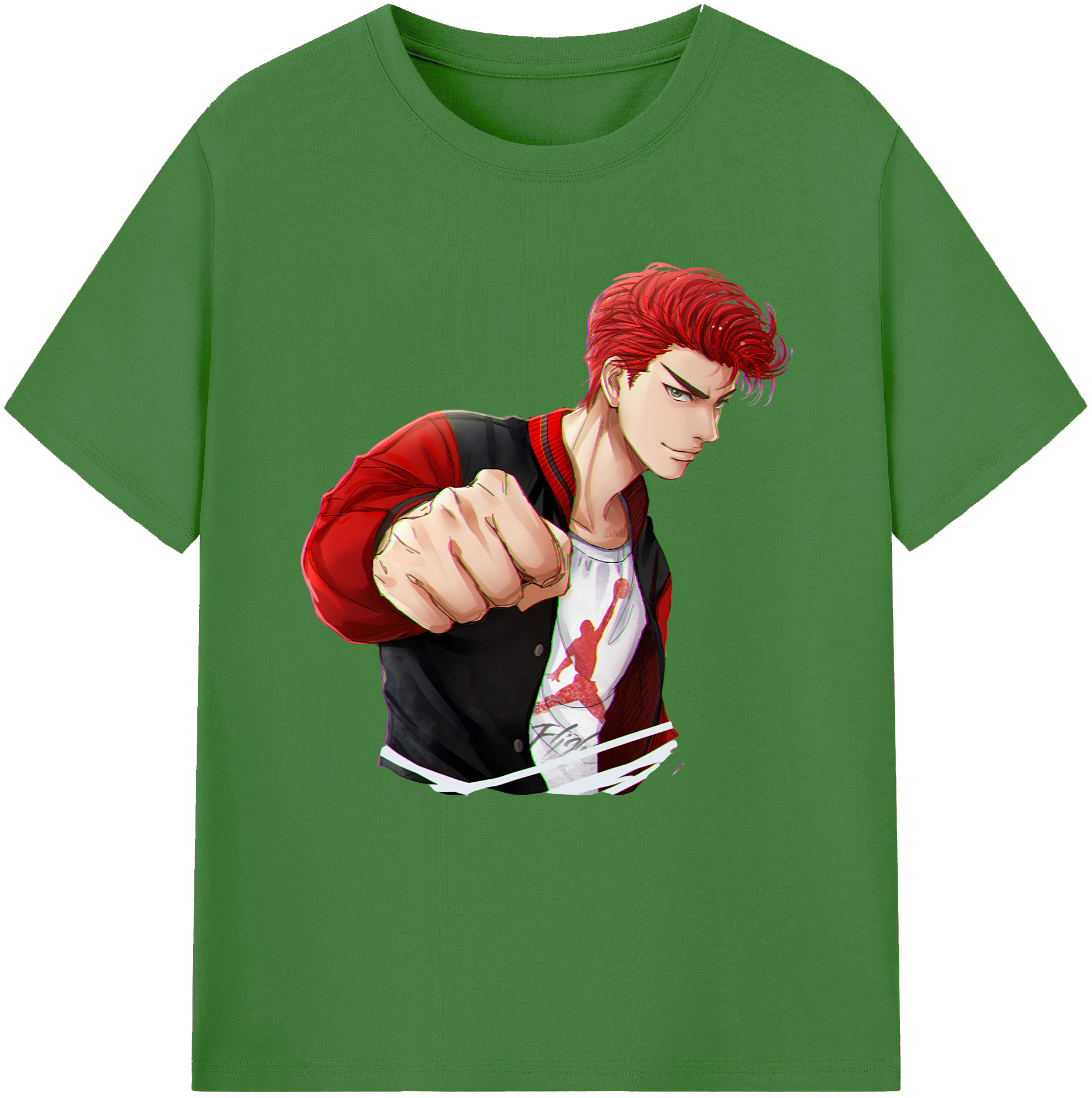 （画像用） SLAM DUNK／スラムダンク レディースカジュアルプリントTシャツ（綿100％）